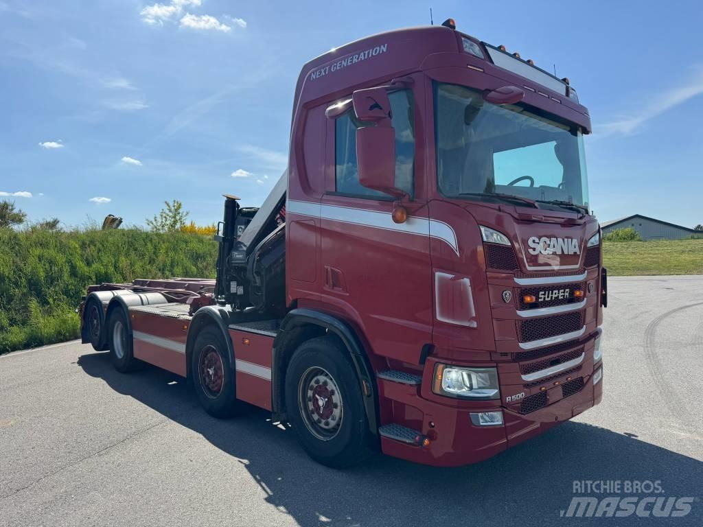 Scania R 500 CB Kranbil