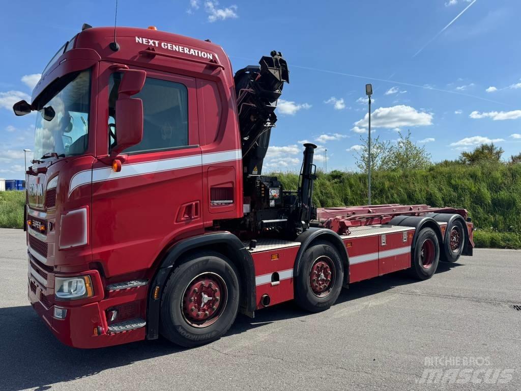 Scania R 500 CB Kranbil