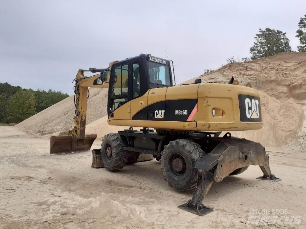 CAT M 316 D Hjulgravere