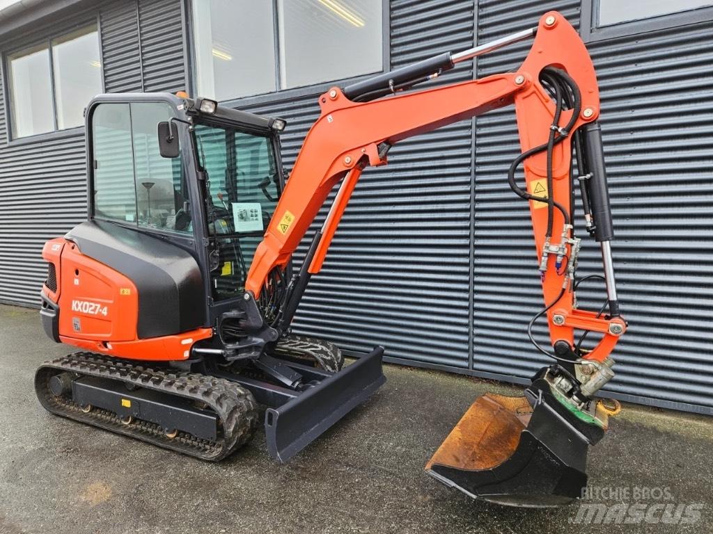 Kubota kx027-4 Minigravere <7t