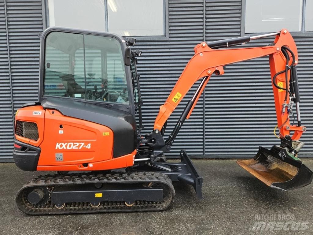 Kubota kx027-4 Minigravere <7t