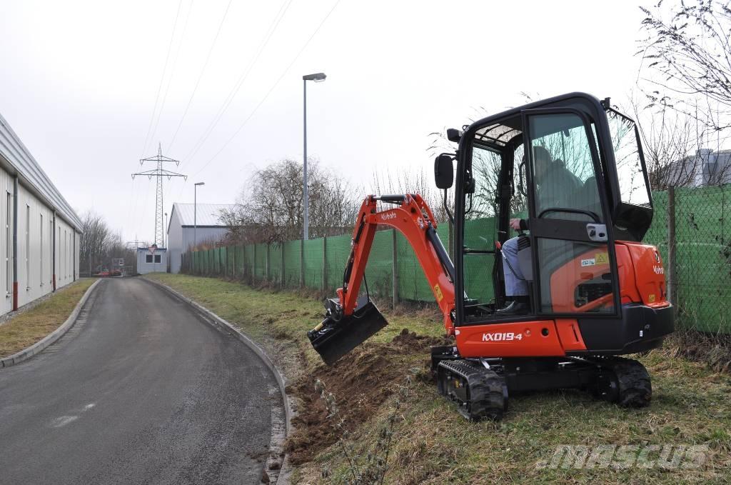 Kubota KX 019-4 Minigravere <7t