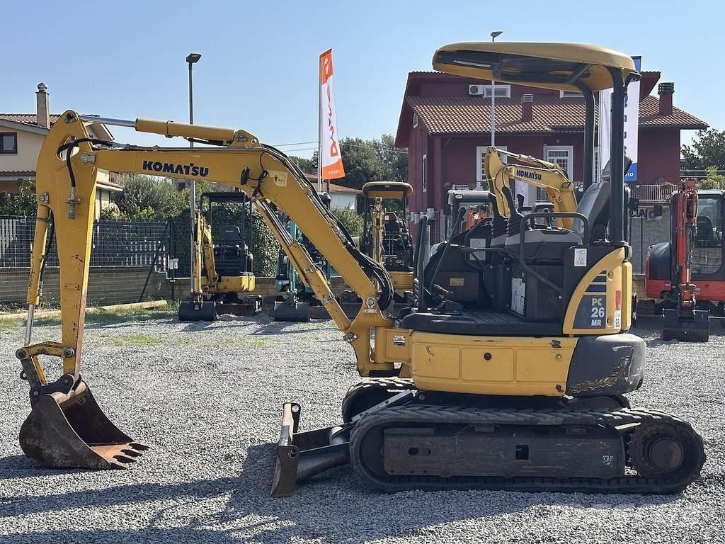 Komatsu PC26MR-3 Minigravere <7t