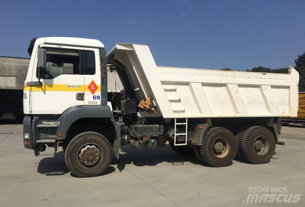 MAN TGA 33.410 Tippbil