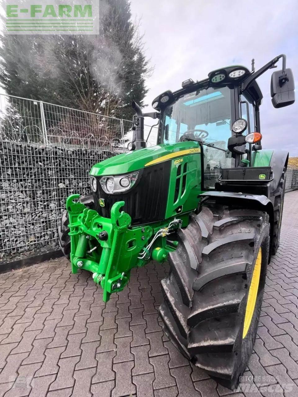 John Deere 6120m Traktorer