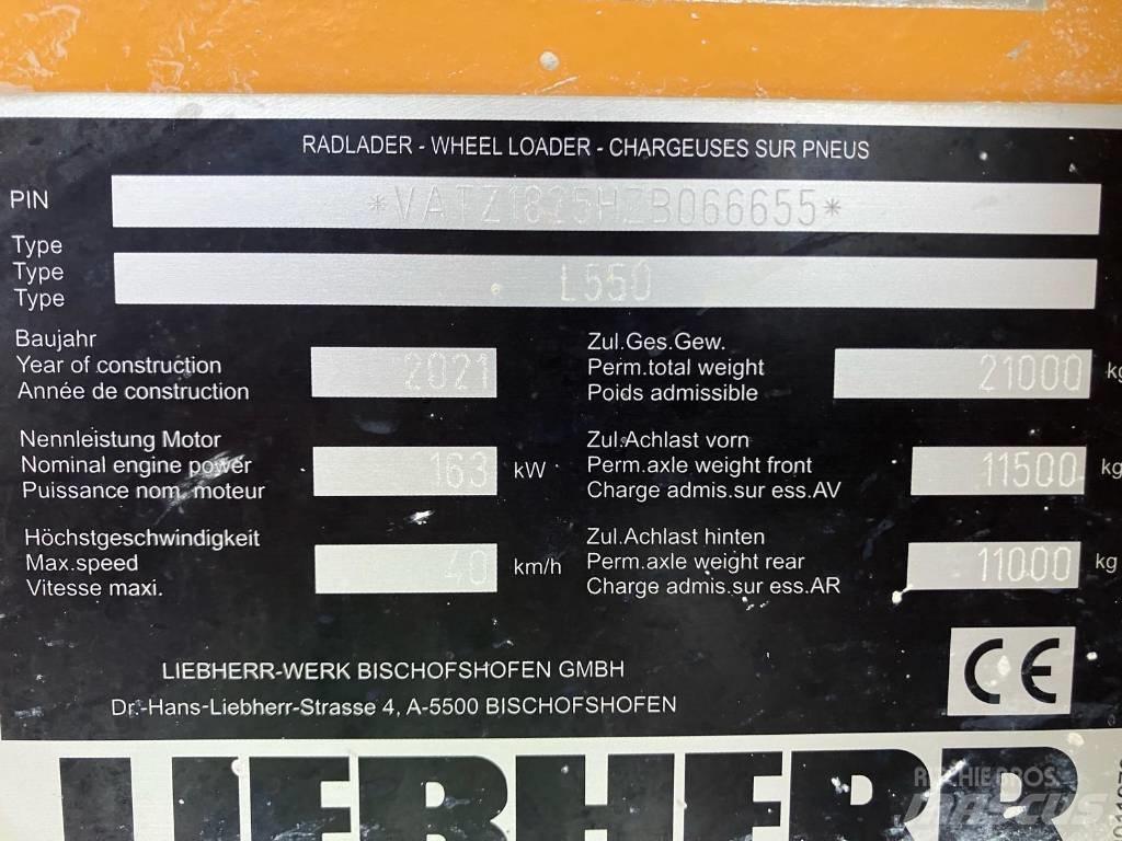 Liebherr L550 Xpower Hjullastere
