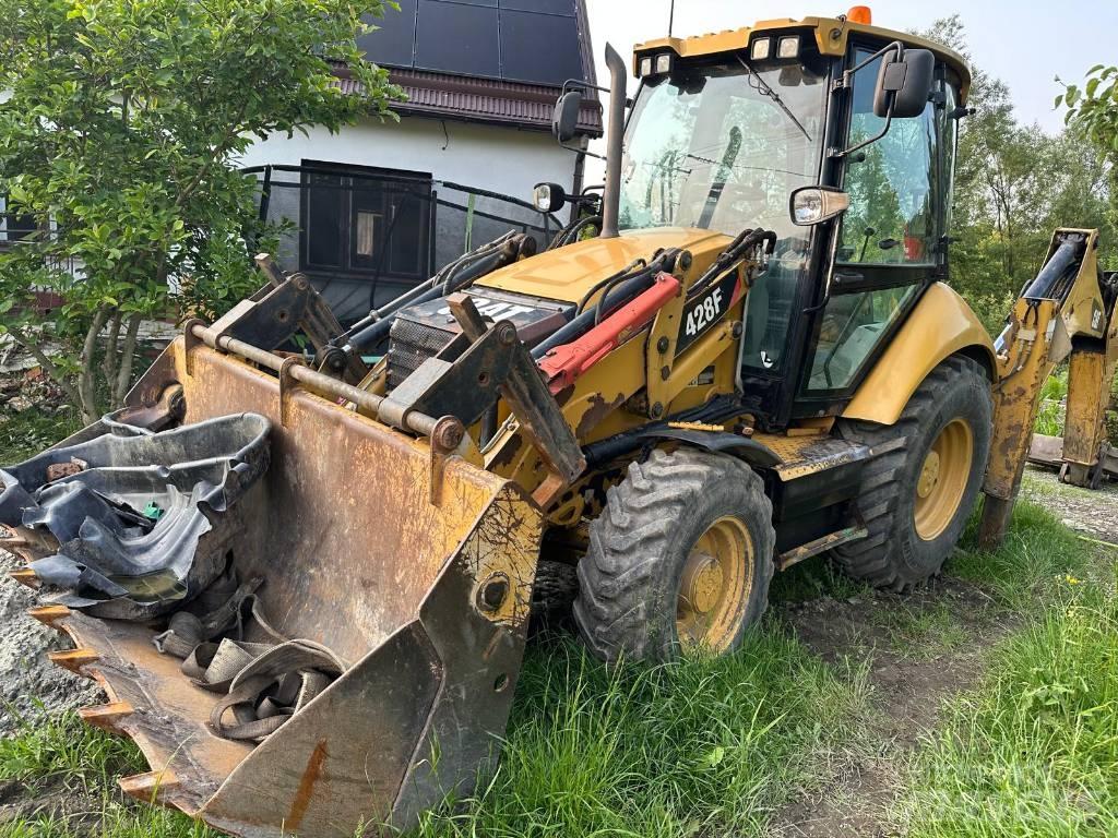 CAT 428 F Traktorgravere
