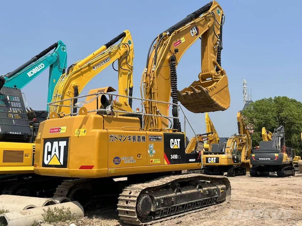 CAT 349D Beltegraver