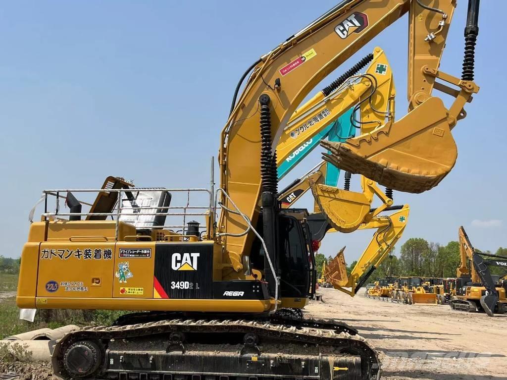 CAT 349D Beltegraver