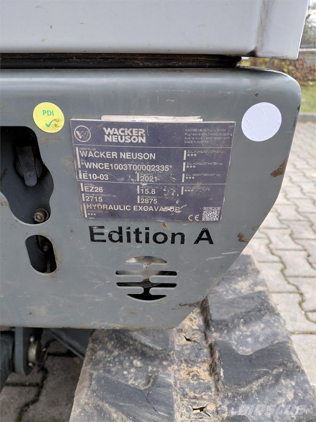 Wacker Neuson EZ26 Beltegraver