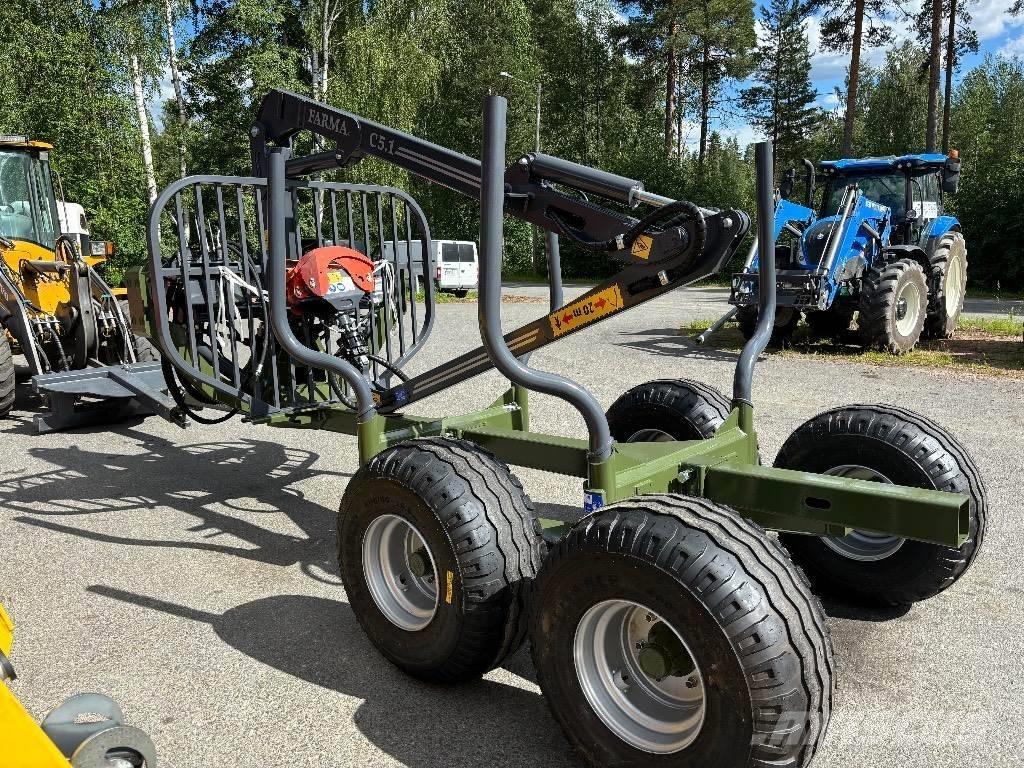 Farma T7 ja C 5.1D Tømmerhengere
