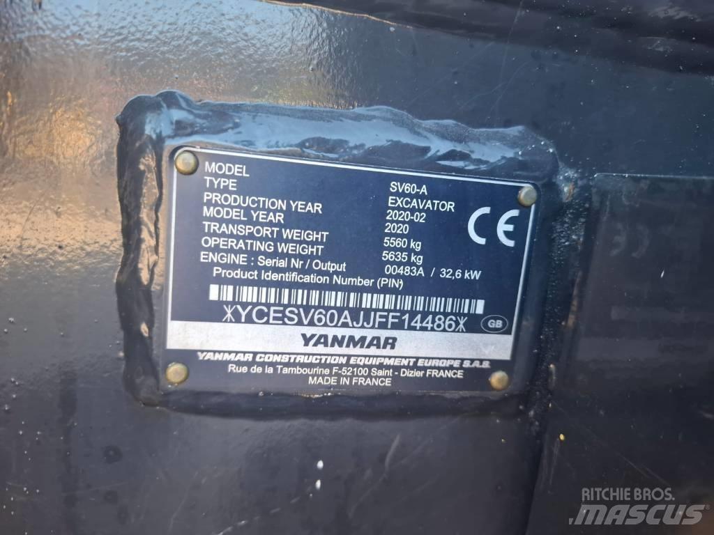 Yanmar SV 60 A Midigravere 7 - 12t