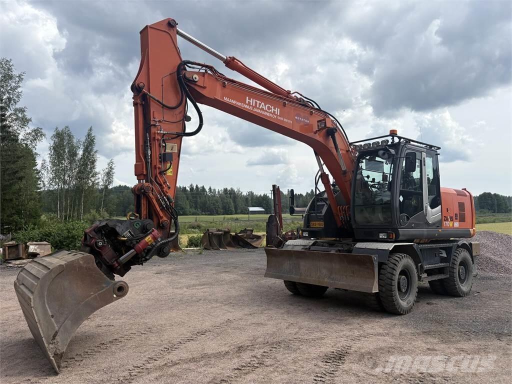 Hitachi ZX170W-3 Hjulgravere