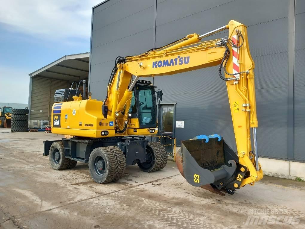 Komatsu PW160-11E0 Hjulgravere