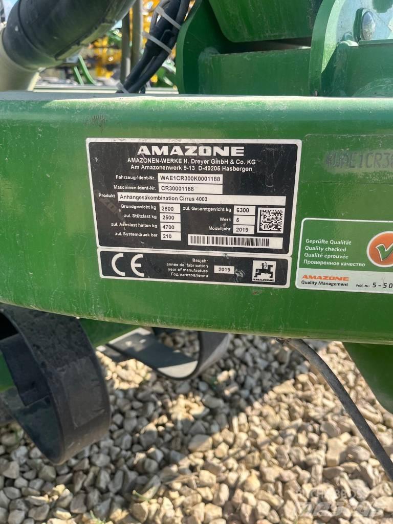 Amazone Cirrus 4003 Såmaskiner
