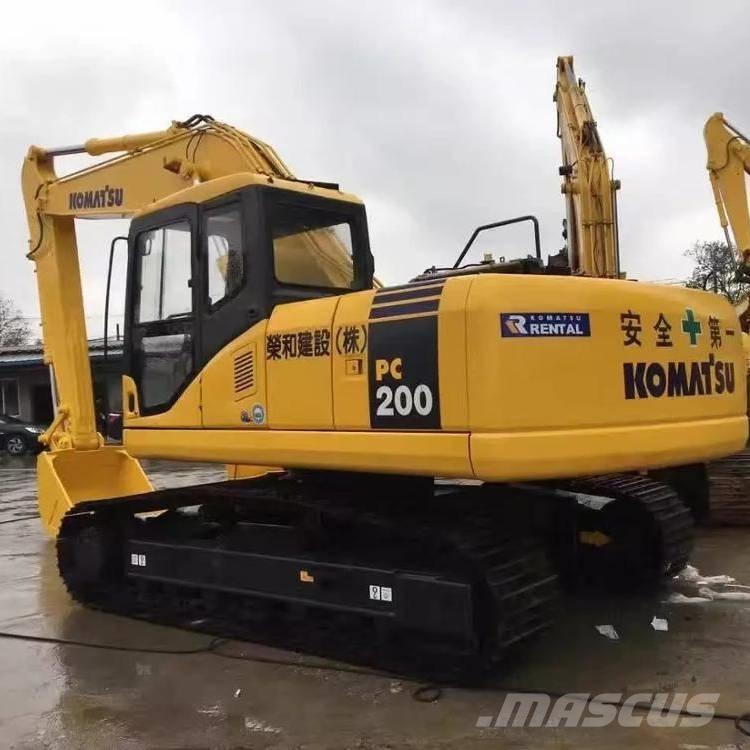 Komatsu pc200-7 Beltegraver