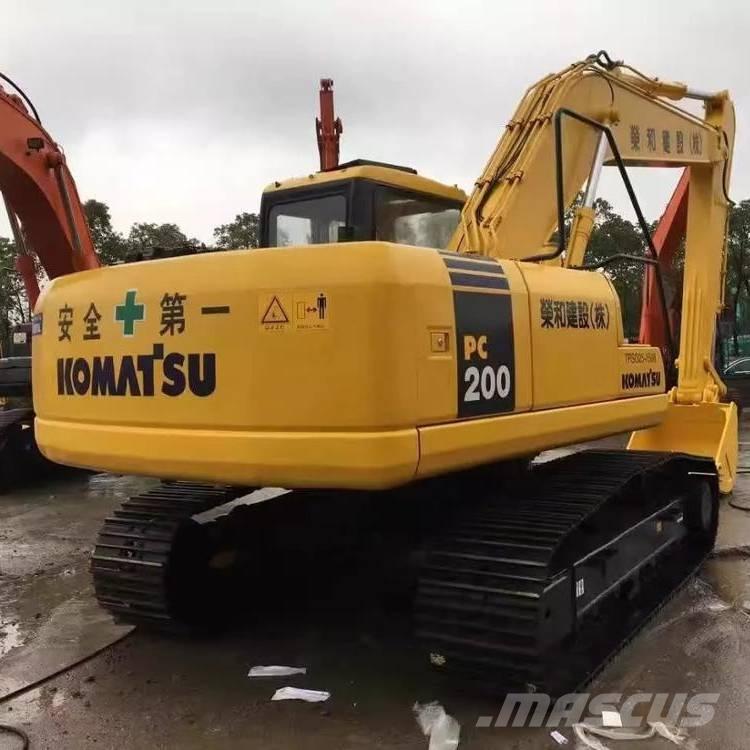 Komatsu pc200-7 Beltegraver