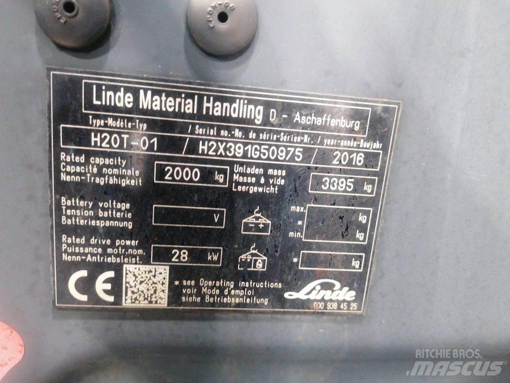 Linde H20T-01 Propan trucker