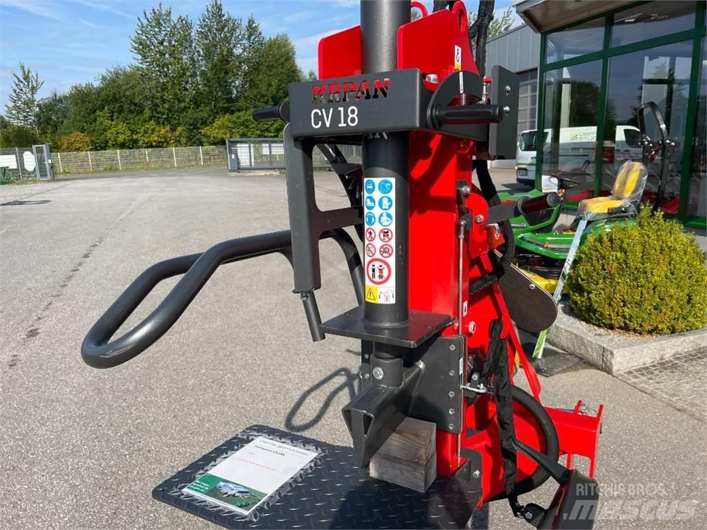Krpan CV 18 K PRO Vedkløvere, kappemaskiner og flismaskiner