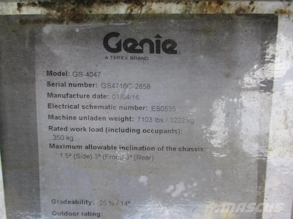 Genie GS 4047 Sakselifter