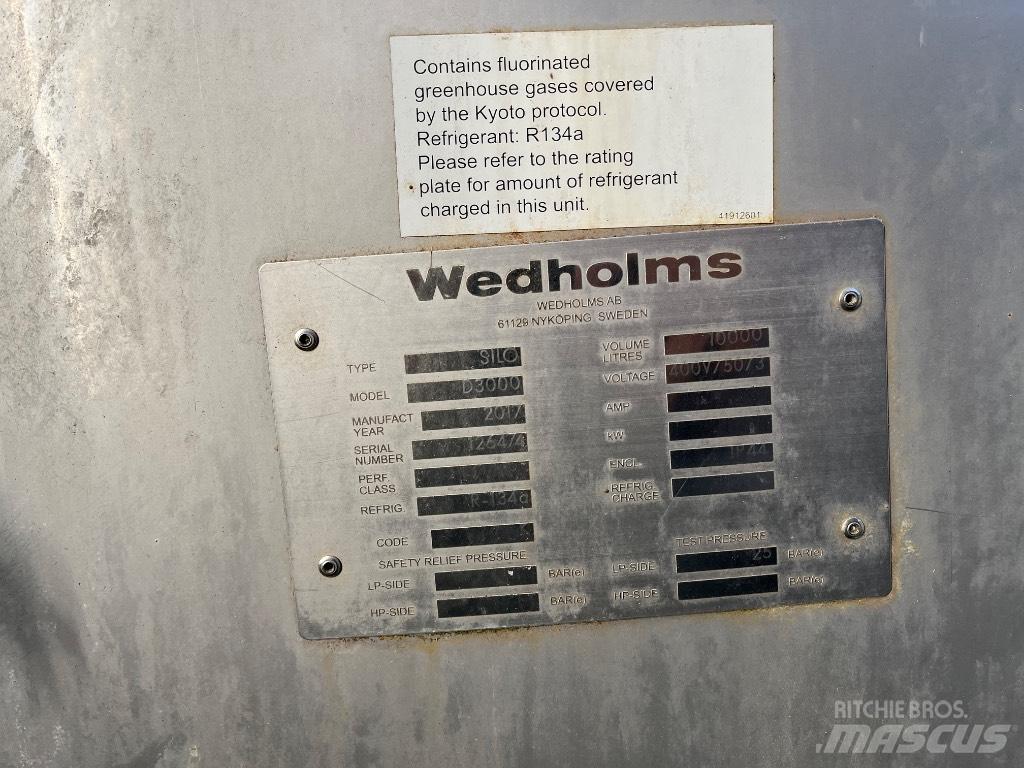 Wedholms D3000 Melketanker og tilbehør