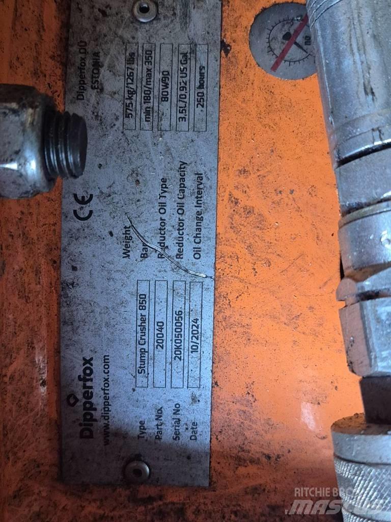 Dipperfox SC850 pro Asfaltskjærer