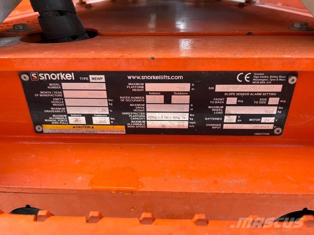 Snorkel S 3219 E Sakselifter