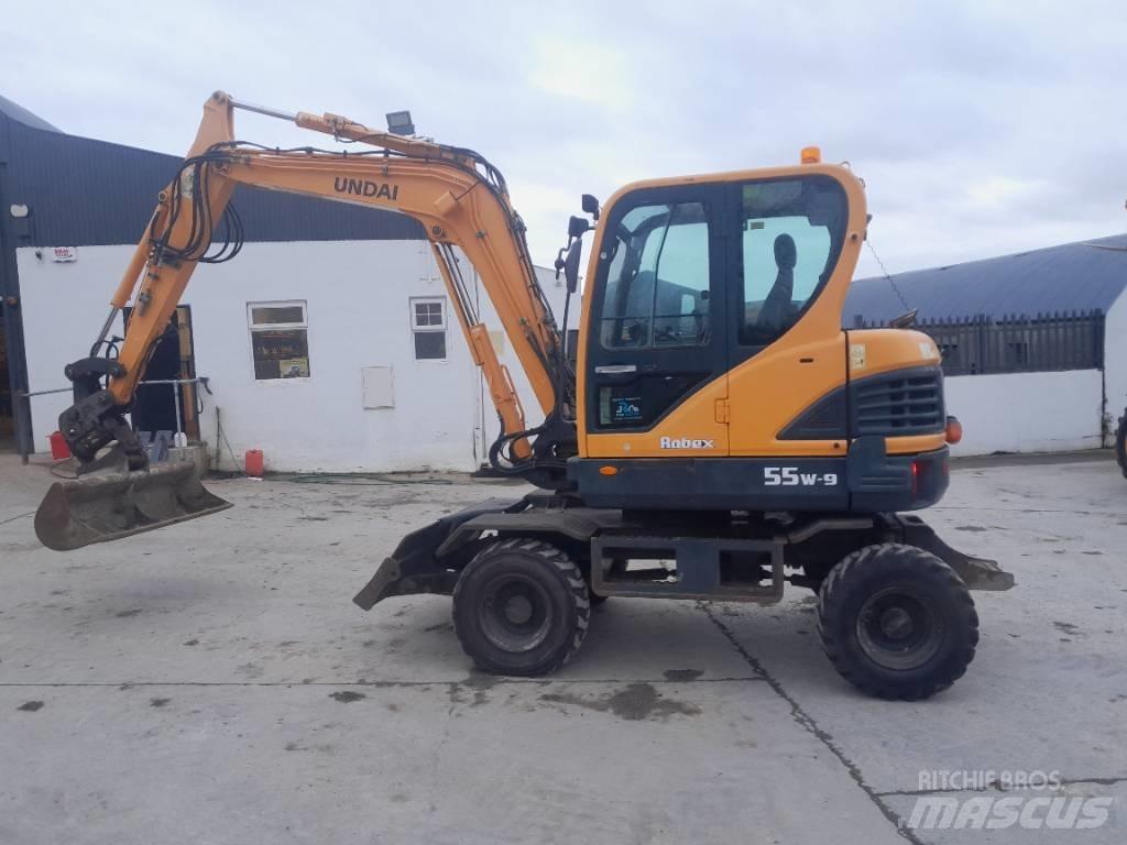 Hyundai R55 W-9 Hjulgravere