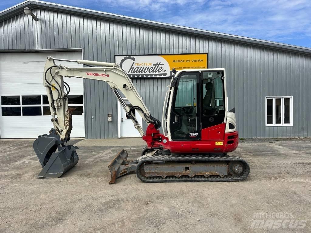Takeuchi TB 260 Minigravere <7t