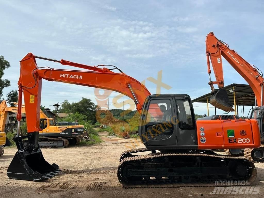 Hitachi EX 200 Beltegraver