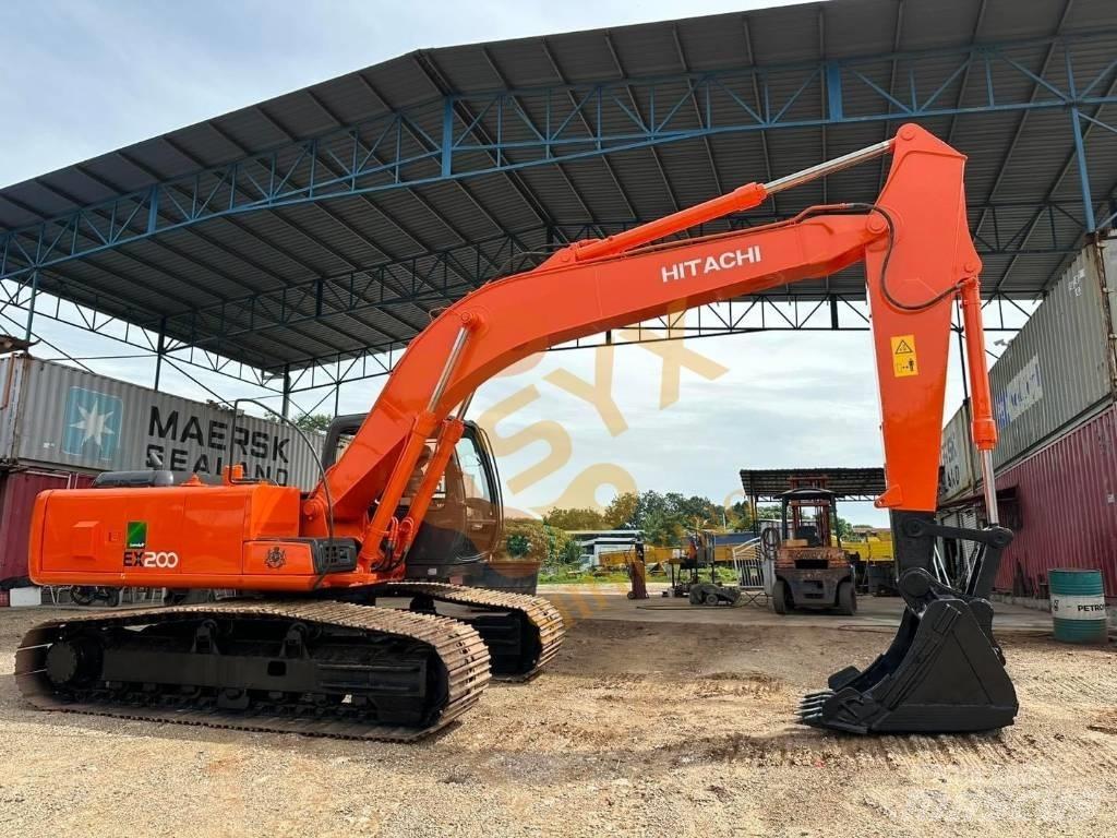 Hitachi EX 200 Beltegraver