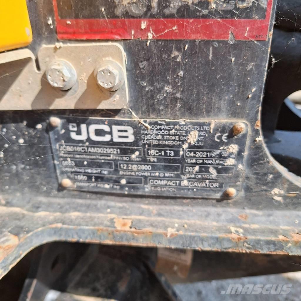 JCB 16 C-1 Minigravere <7t