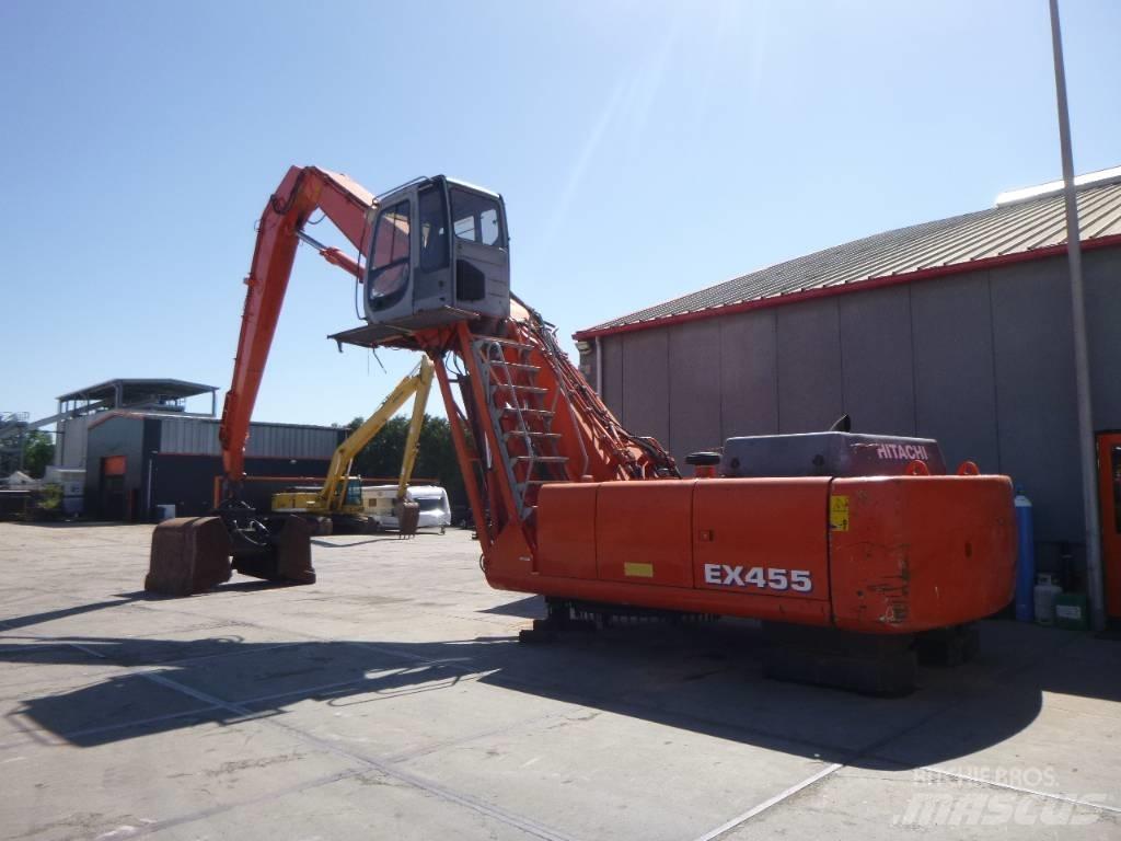 Fiat-Hitachi EX 455 Gravemaskiner for avfallshåndtering