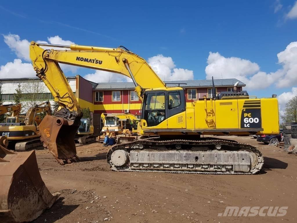 Komatsu PC 600 LC-8K Beltegraver