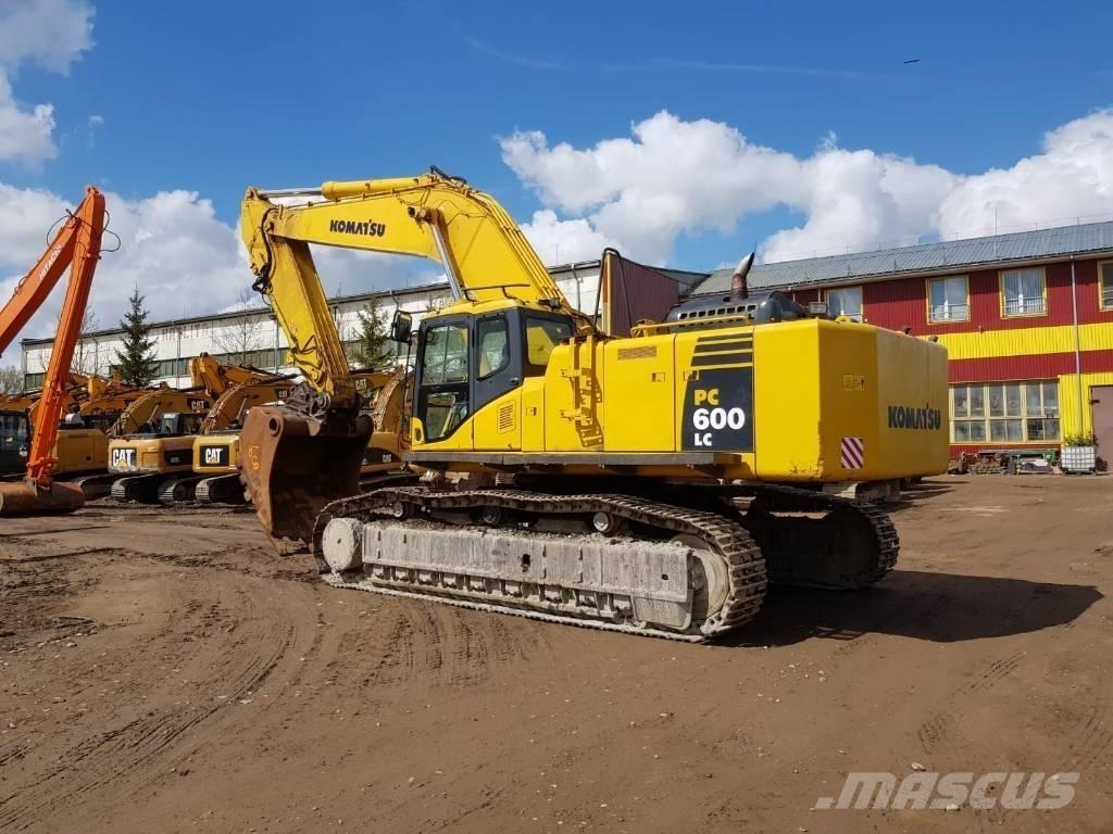 Komatsu PC 600 LC-8K Beltegraver