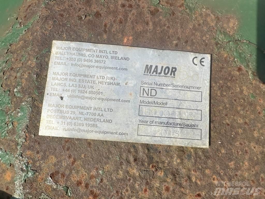 Major TDR 16000 Slåmaskiner