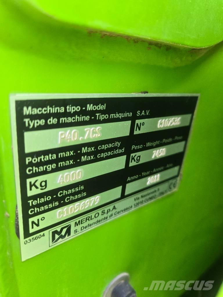 Merlo P 40.7 CS Teleskoplastere