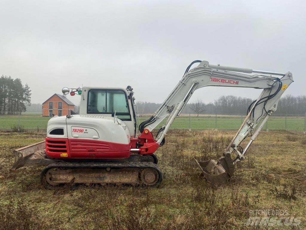 Takeuchi TB 290 Midigravere 7 - 12t