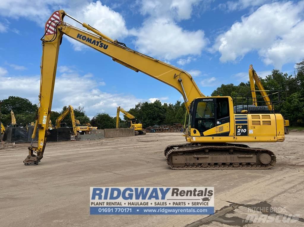 Komatsu PC 210 LC-10 Beltegraver