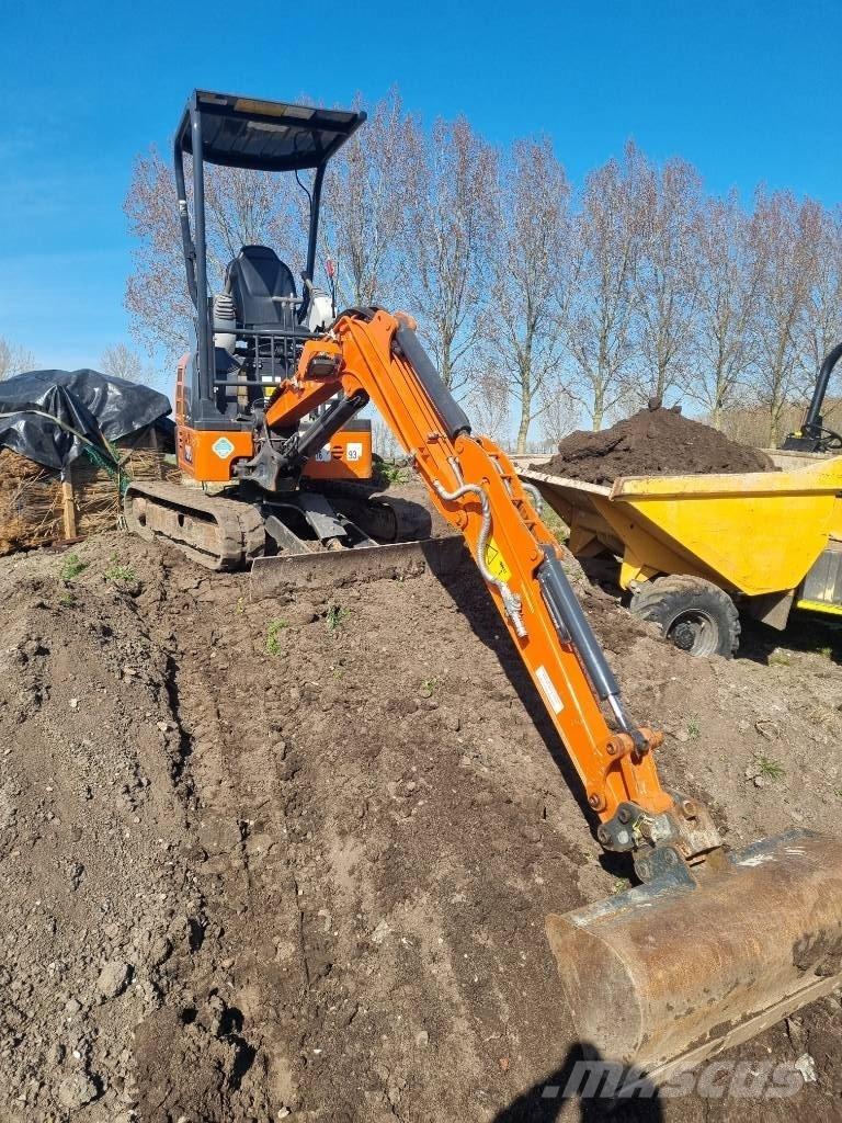Hitachi ZX 19 U Minigravere <7t