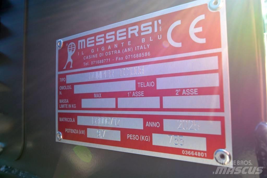 Messersi TC 100 d Mini dumpere