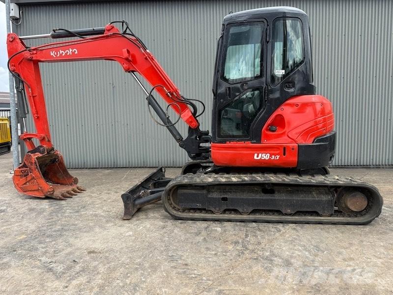 Kubota U50-3 Minigravere <7t