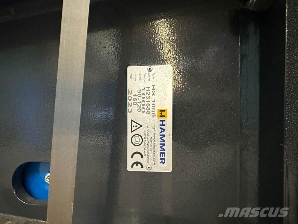 Hammer HS1000 Hydrauliske hammere
