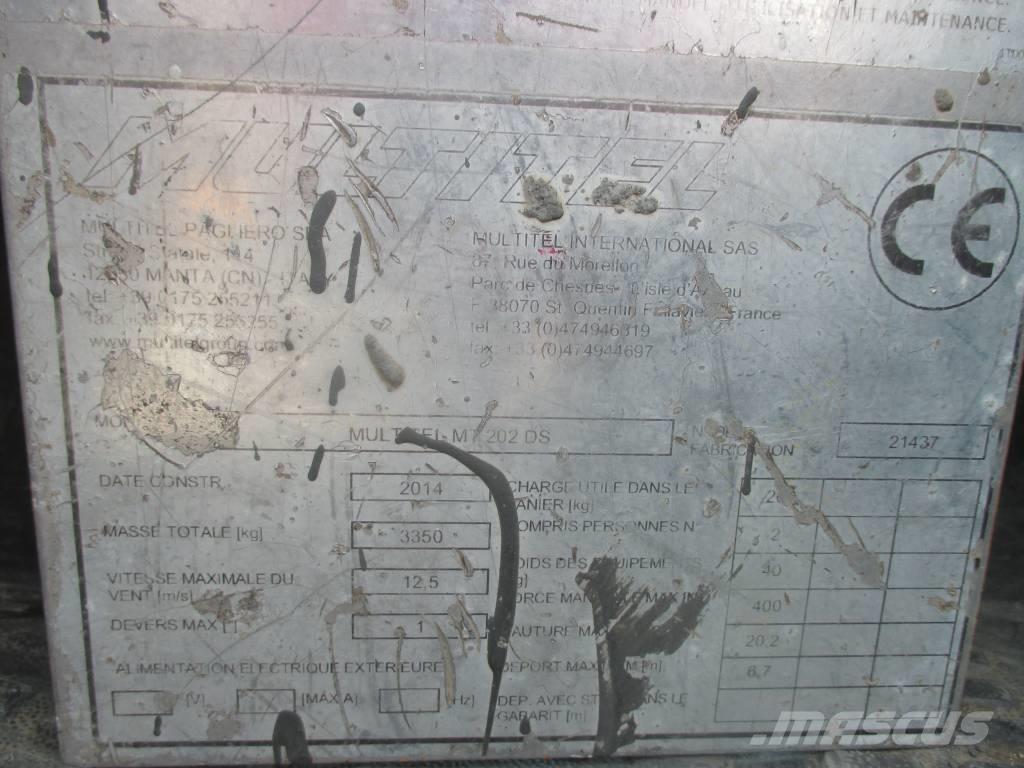 Multitel MT 202 DS Bilmontert lift