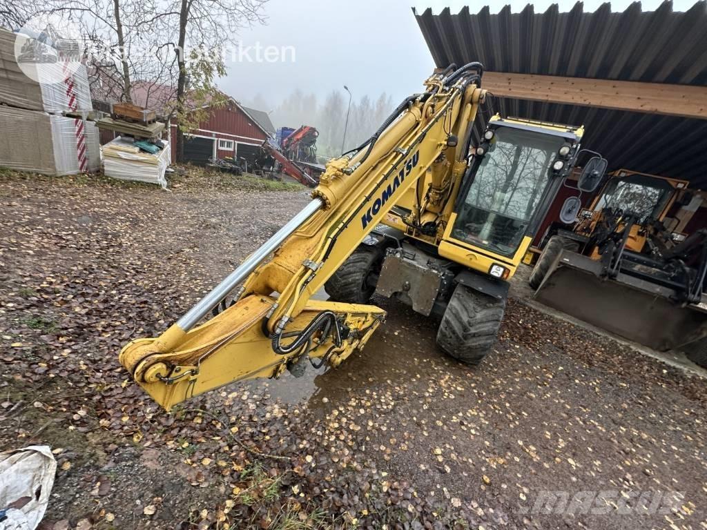 Komatsu PW 148-8 Hjulgravere