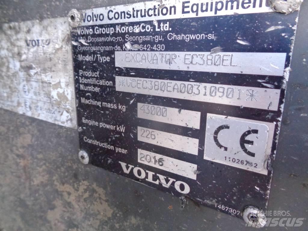 Volvo EC 380 EL Beltegraver