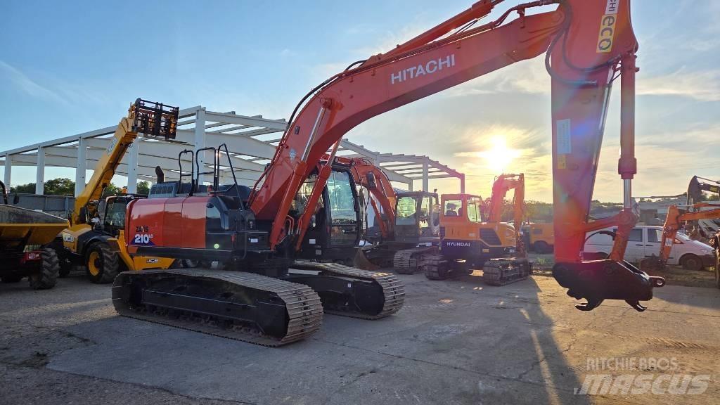 Hitachi ZX 210 Beltegraver
