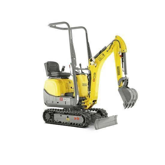 Wacker Neuson 803 Minigravere <7t