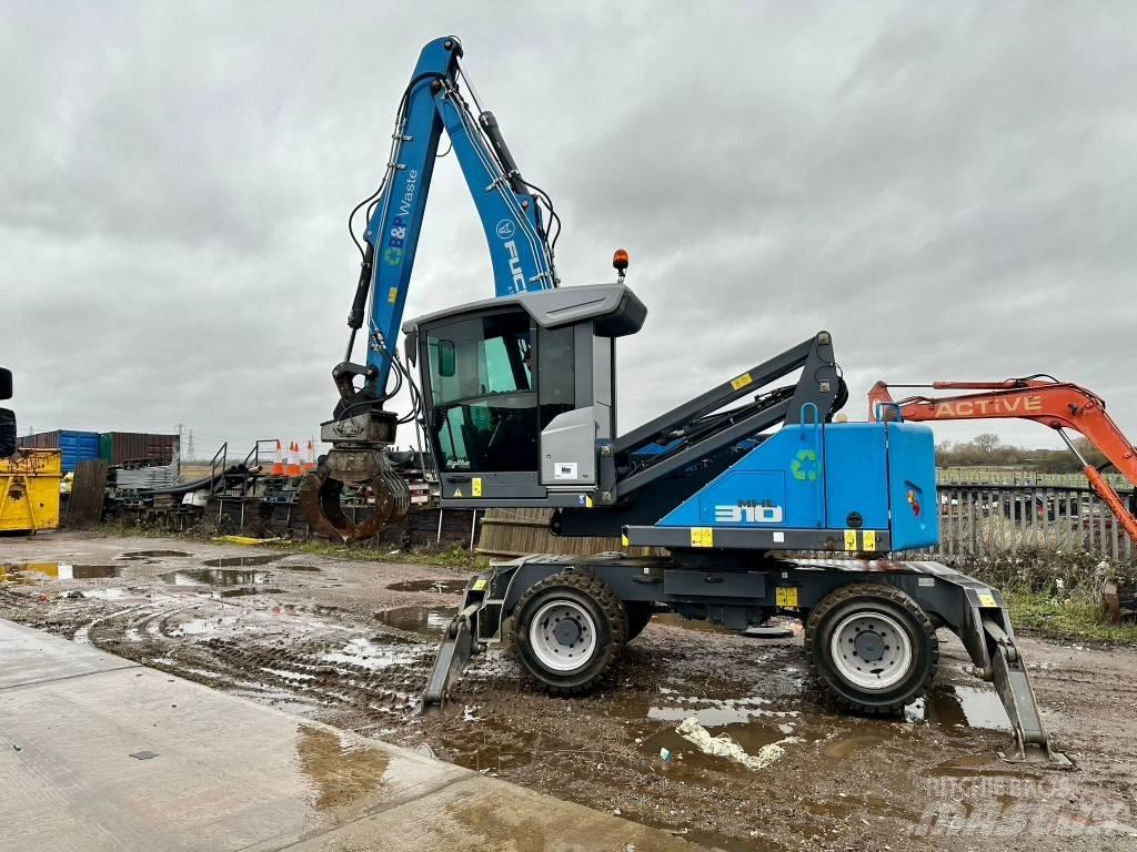Terex Fuchs MHL 310 Utstyr for avfall sortering