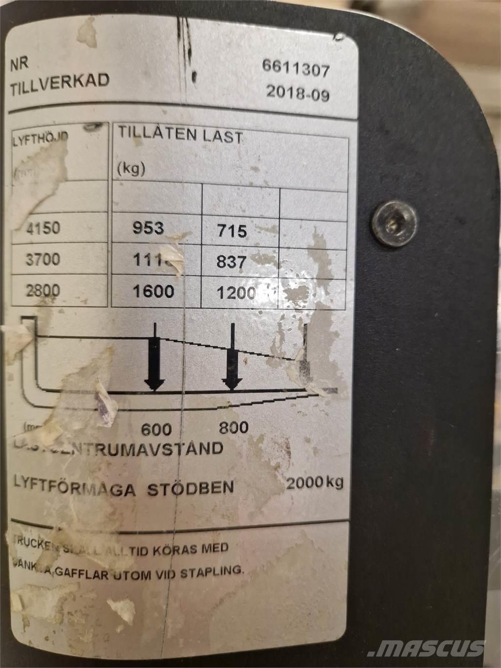 Toyota SPE160L Ledestablere